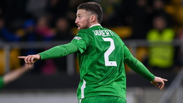 Bulgaria 1-2 Republic of Ireland: Matt Doherty gives visitors UEFA Nations League play-off advantage