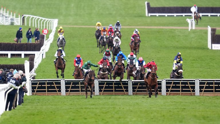 Cheltenham Festival: Jasmin De Vaux comes from last to first in Albert Bartlett Novices' Hurdle for Willie Mullins