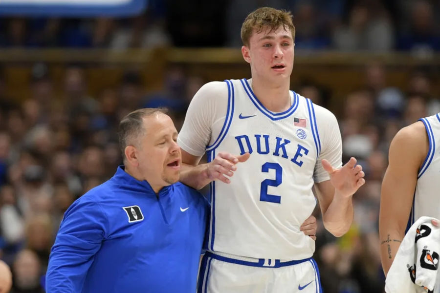 Cooper Flagg Injury: Duke Star Spotted in Wheelchair After Scary Ankle Injury | Deadspin.com