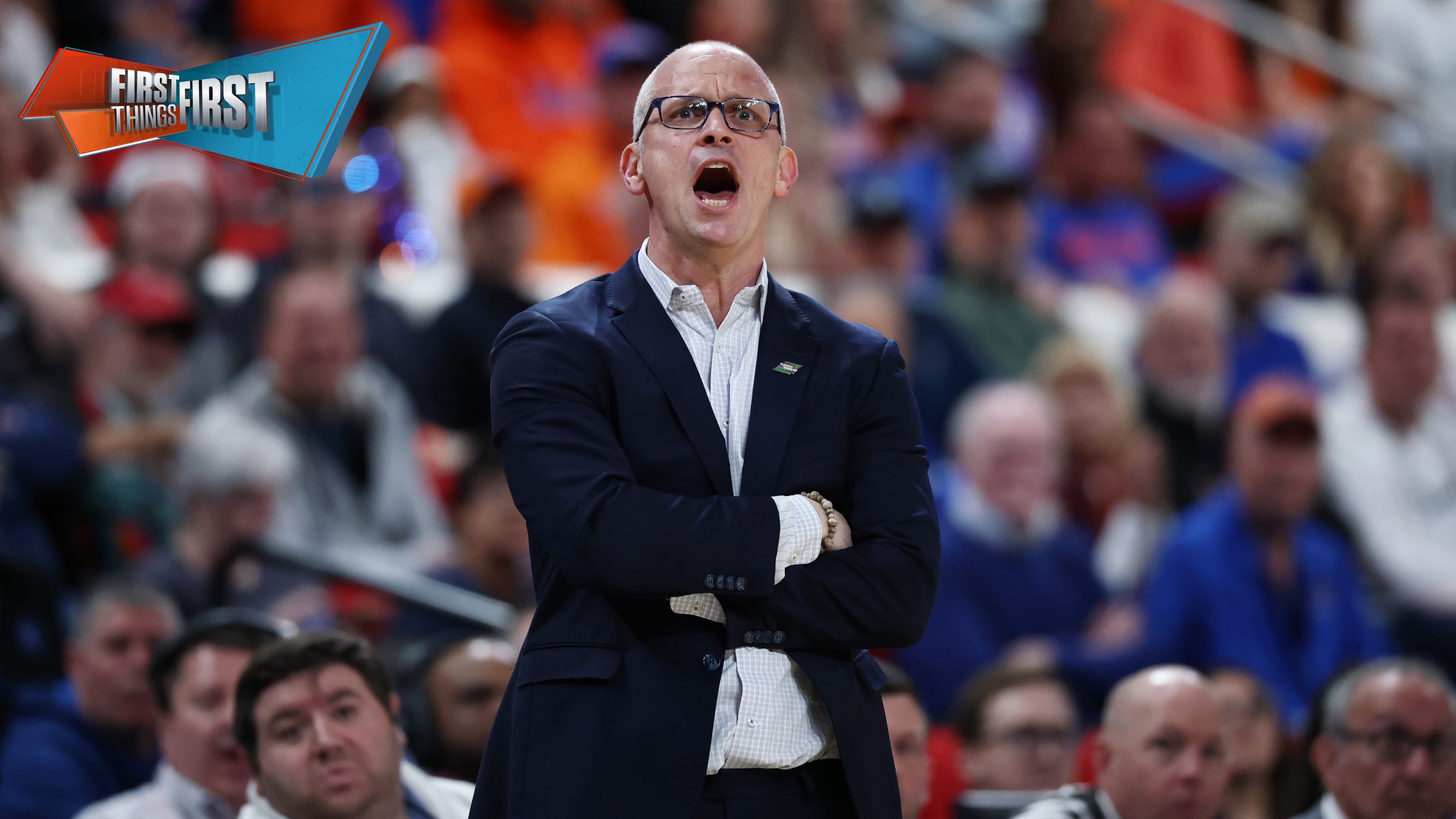 Dan Hurley blasts refs in UConn’s loss to Florida, Is this ‘loser behavior’? | First Things First