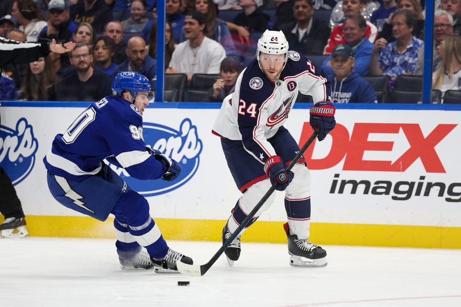 Deadspin | Blue Jackets F Mathieu Olivier inks 6-year extension