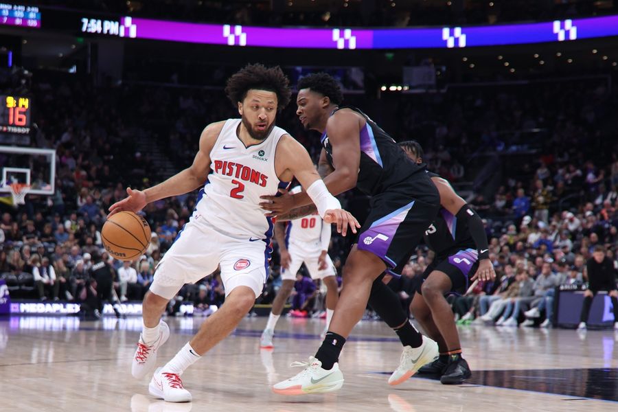 Deadspin | Cade Cunningham nets 29 as surging Pistons rout Jazz