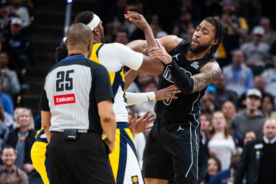 Deadspin | NBA fines Nets, Pacers players after altercation