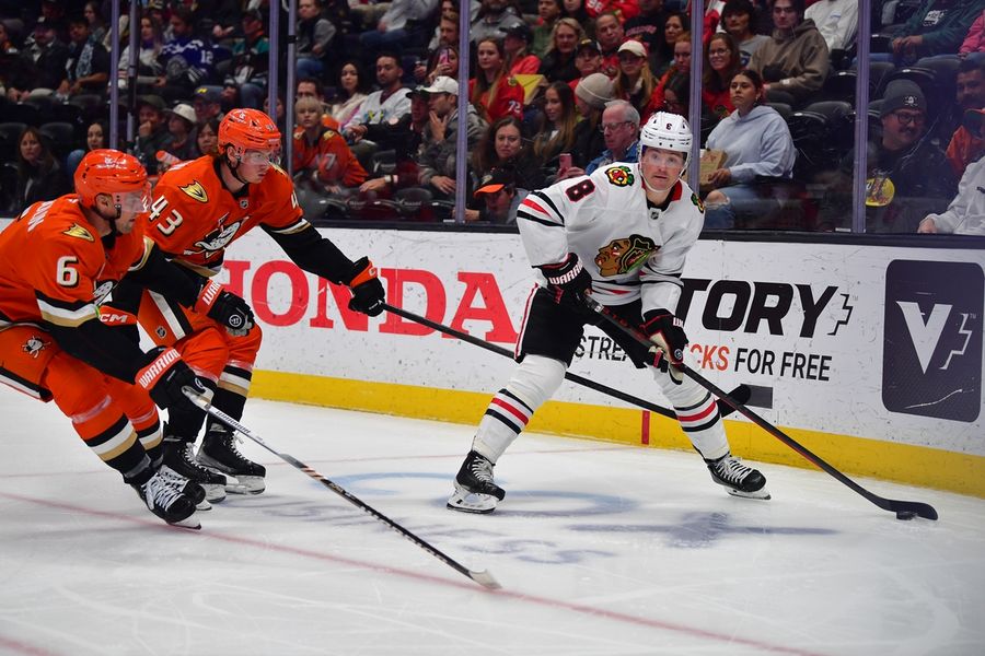 Deadspin | Ryan Donato, Blackhawks find winning formula against Ducks