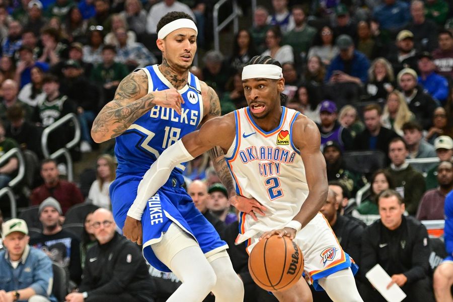 Deadspin | Shai Gilgeous-Alexander, Thunder cruise past Bucks