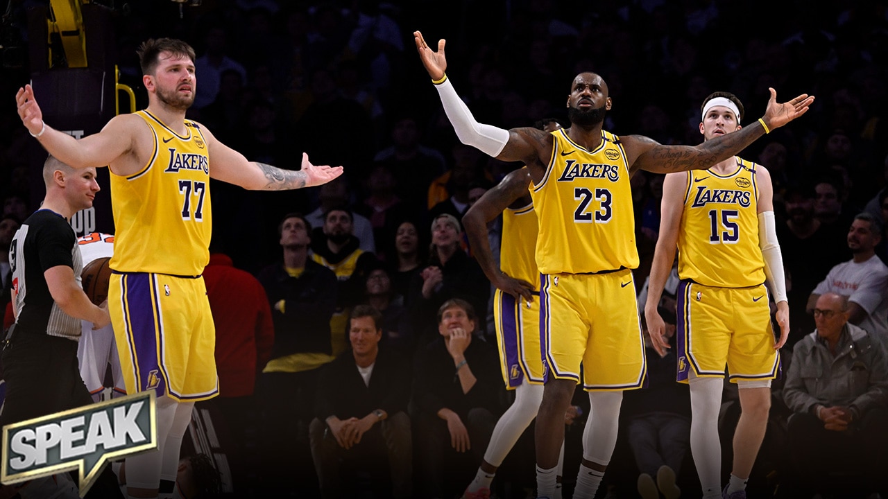 Did we get ahead of ourselves with the Los Angeles Lakers hype? | Speak