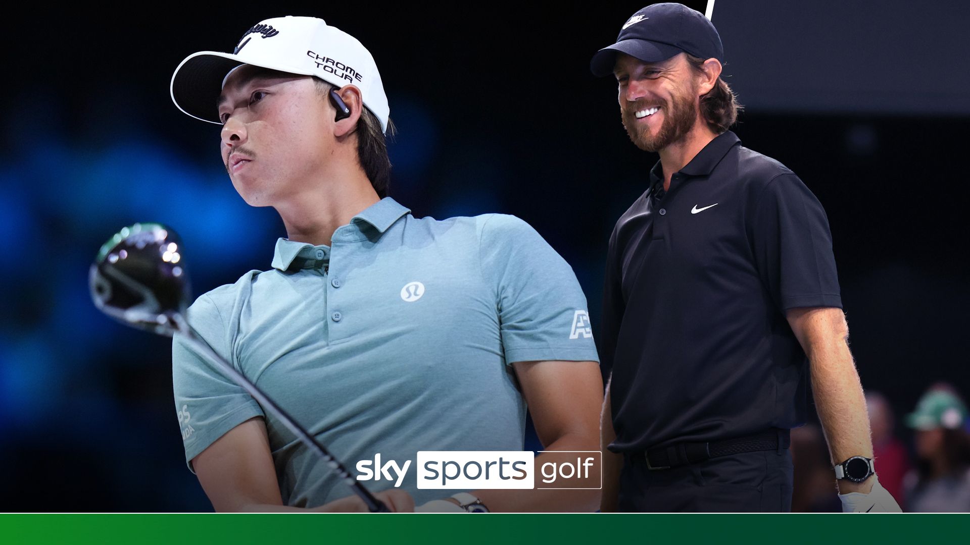 Drama at TGL! | Tommy Fleetwood chips in for birdie after Min Woo Lee almost holes out for eagle!