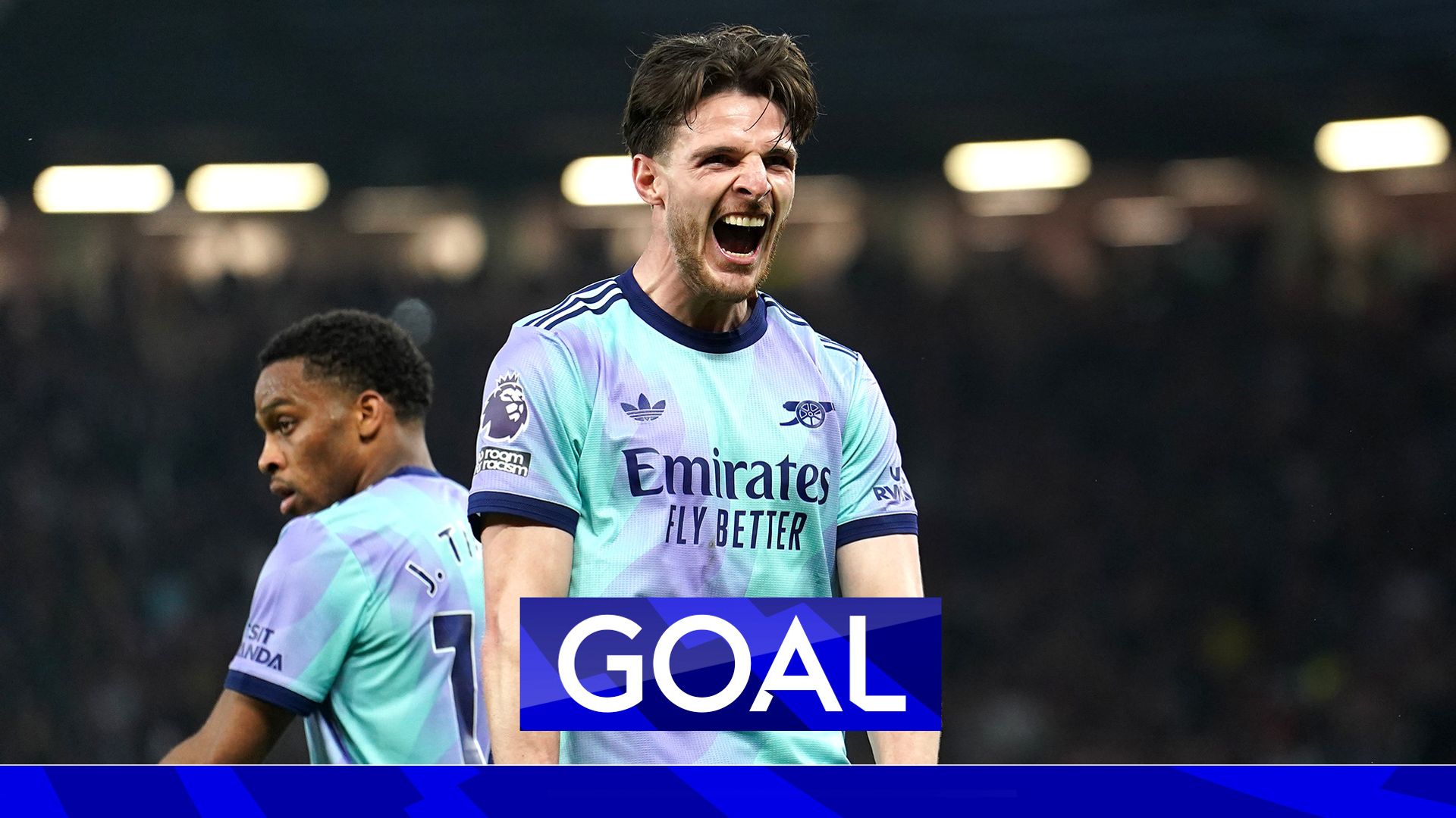 EQUALISER! Declan Rice left all alone to fire Arsenal level