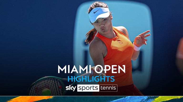 Emma Raducanu: British No 2 set to face American McCartney Kessler in third round at Miami Open