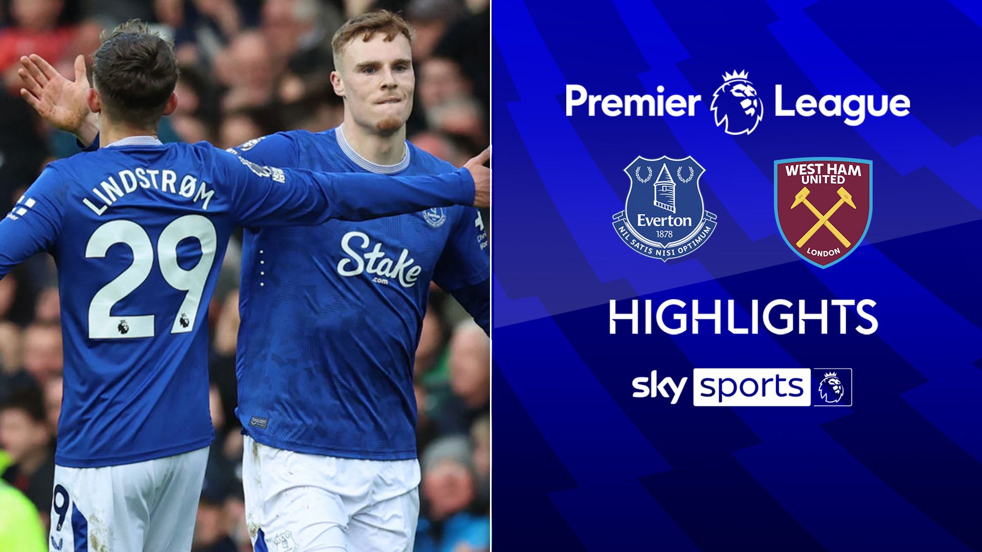 Everton 1-1 West Ham | Premier League highlights