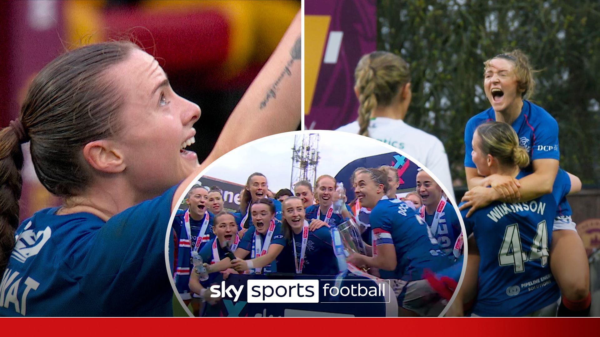 Hibernian vs Rangers SWPL Cup final: Rangers trounce Hibs to retain Sky Sports Cup