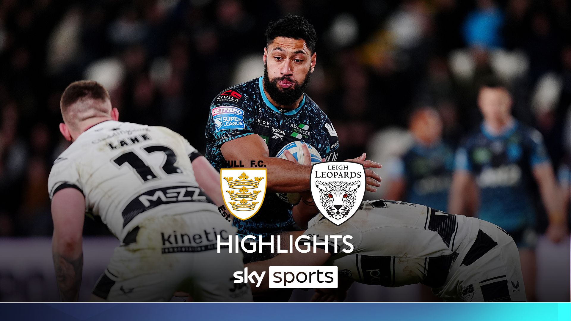 Hull FC 22- 22 Leigh Leopards | Super League Highlights