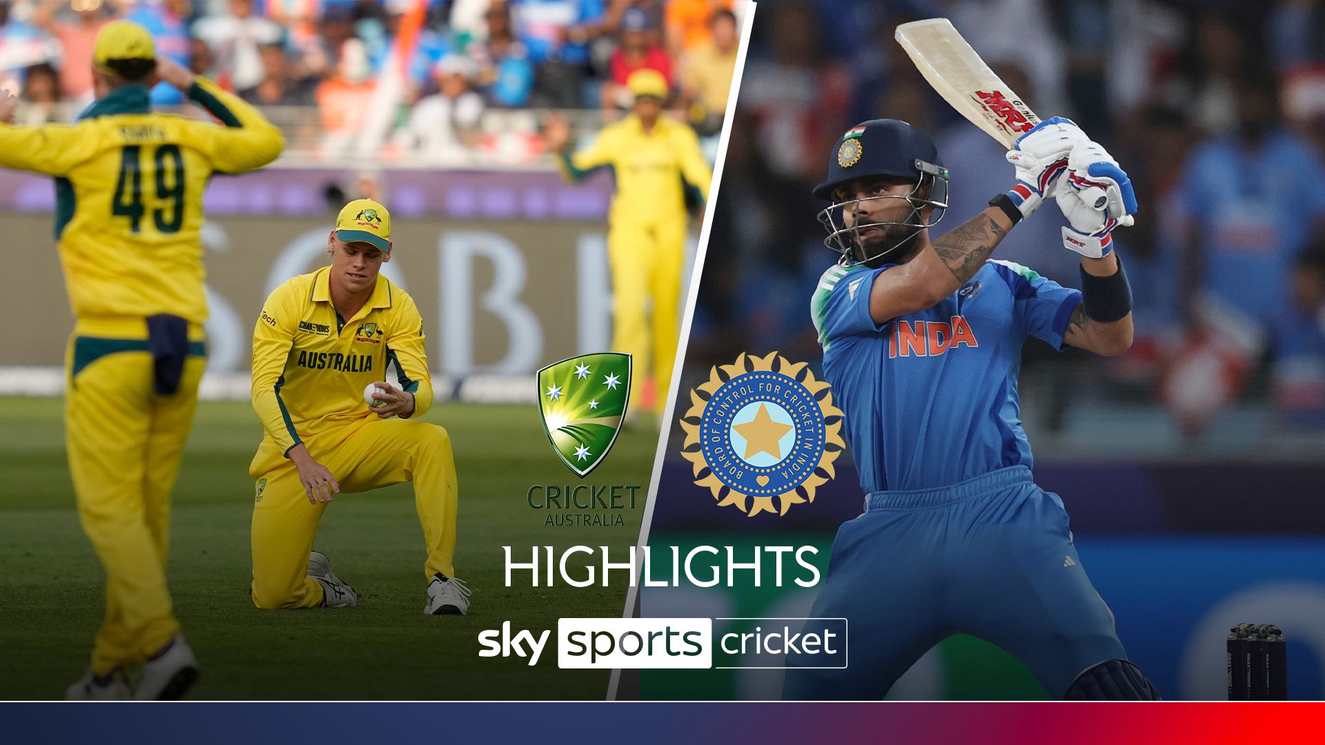 ICC Champions Trophy Semi-Final Highlights| Australia vs India