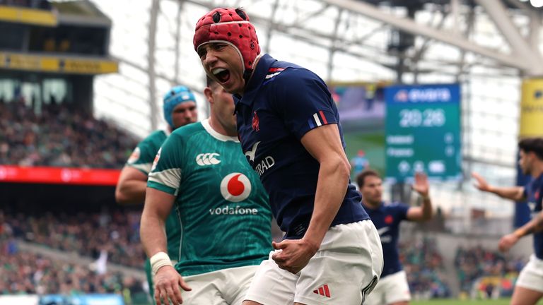 Ireland 27-42 France: Les Bleus brush off injury loss of Antoine Dupont for big Six Nations win in Dublin