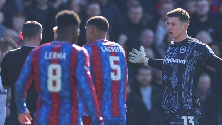 Jean Philippe Mateta injury: Crystal Palace chairman Steve Parish calls Liam Roberts challenge 'the most reckless I've ever seen'