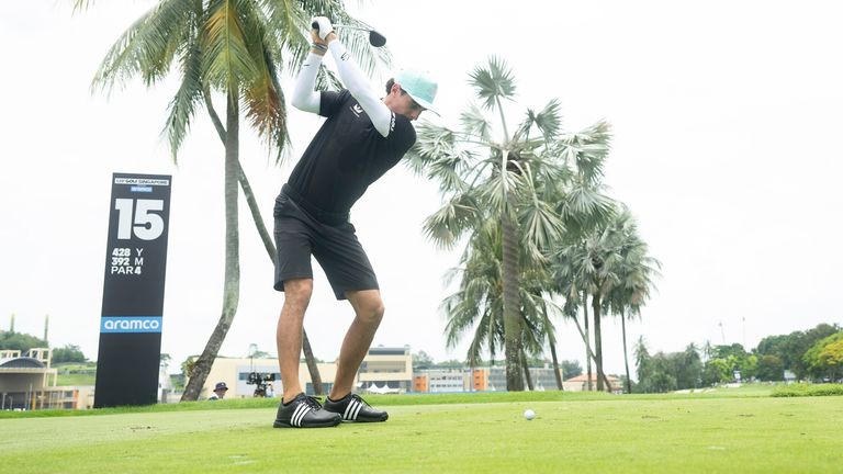 Joaquin Niemann leaves Brooks Koepka trailing in second place to win LIV Golf Singapore