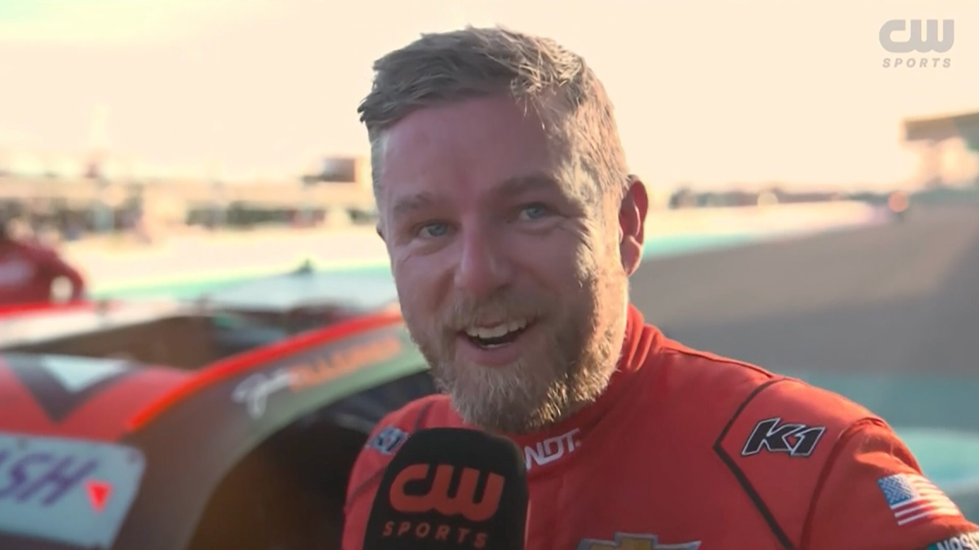 Justin Allgaier on his win at Hard Rock Bet 300 | NASCAR on FOX