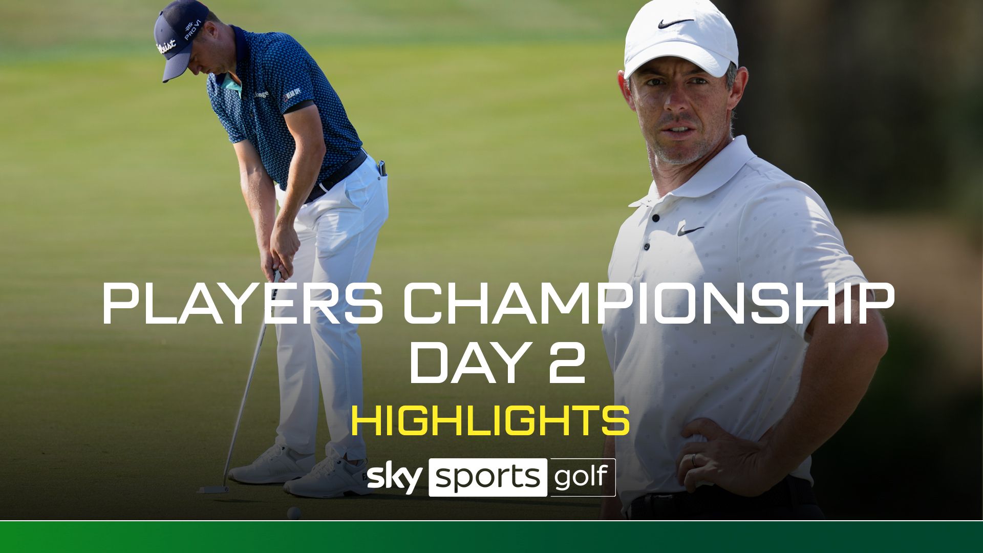 Justin Thomas makes history as Rory McIlroy in the mix at Players Championship | Day Two highlights