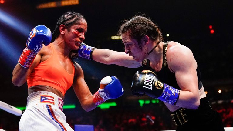 Katie Taylor sets Amanda Serrano trilogy fight for July 11 at Madison Square Garden in New York