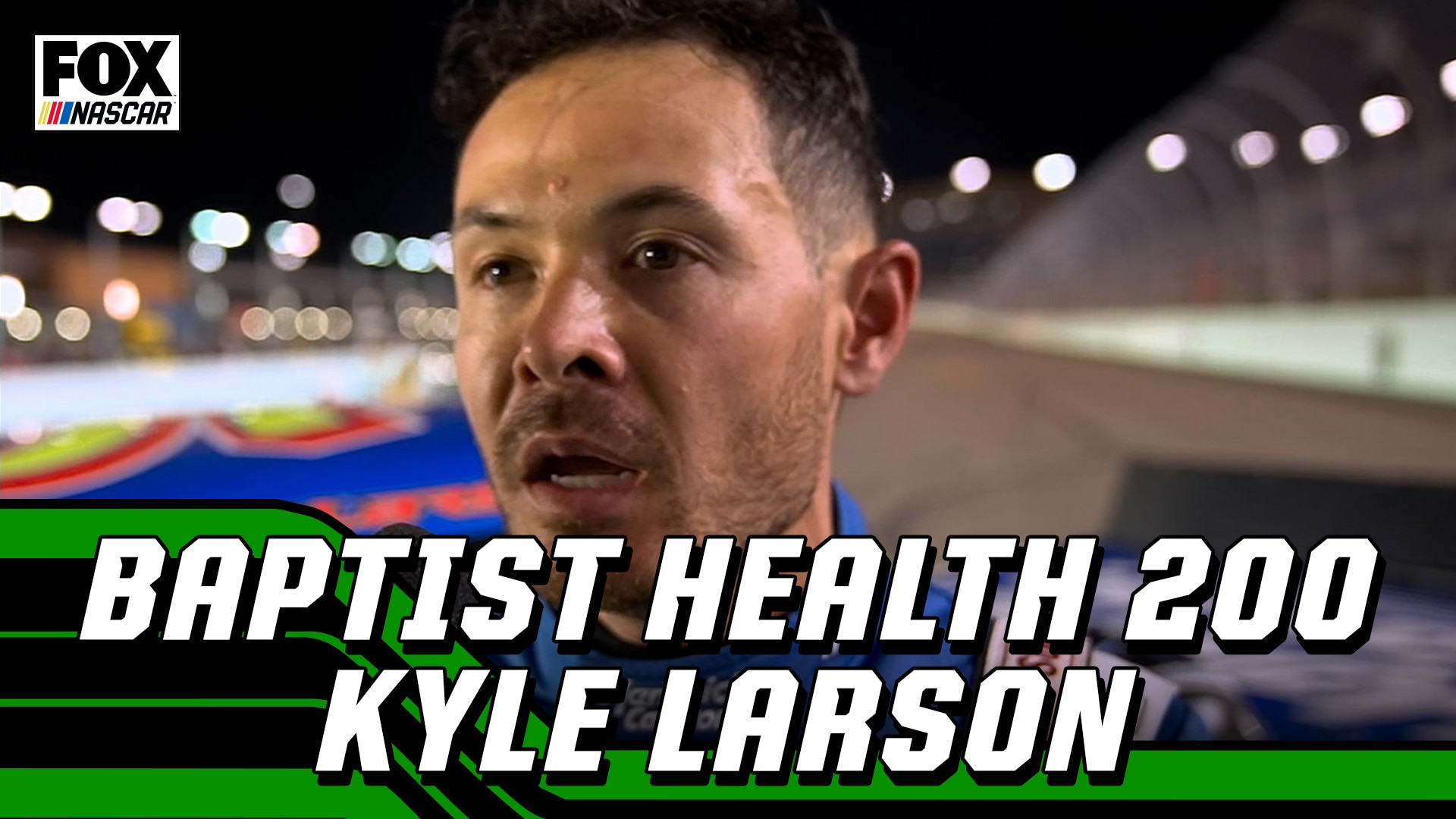 Kyle Larson on Baptist Health 200 win and chance for Cup Series win on Sunday | NASCAR on FOX