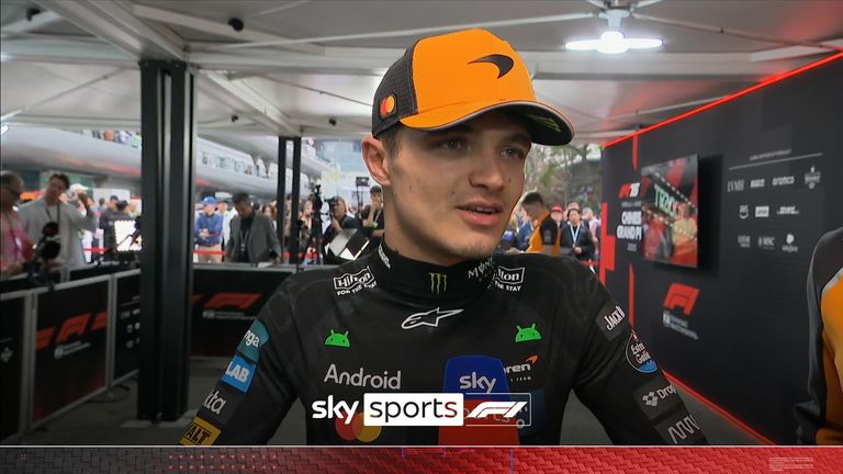 Lando Norris: McLaren driver says he was lucky to finish Chinese GP after 'nightmare' brake failure