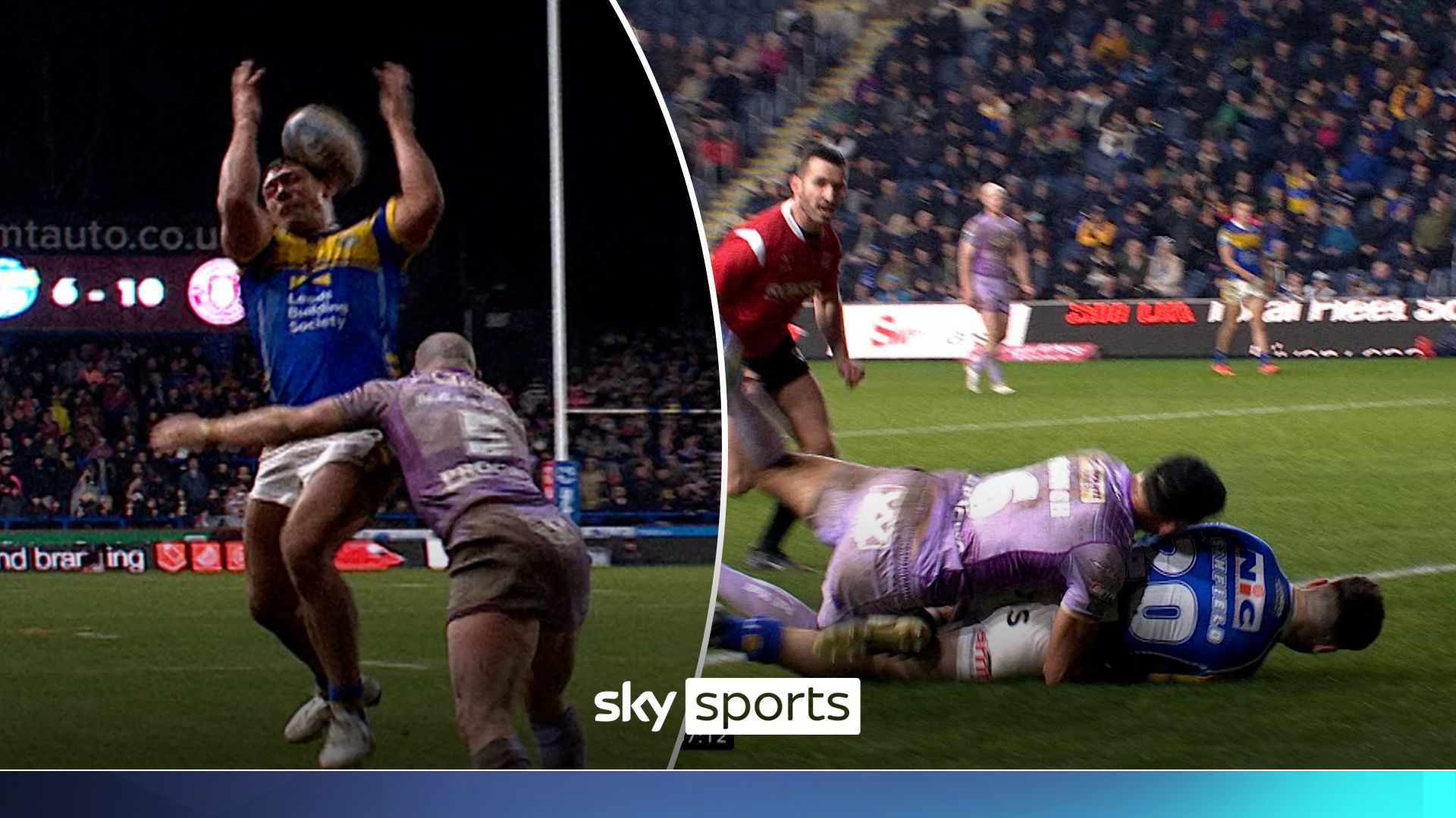 Like watching Leeds United! | Rhinos take the lead after bizarre assist ofF Hall's head