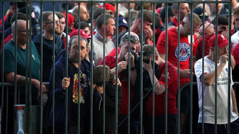 Liverpool fans' claims against UEFA over Paris 2022 Champions League final chaos can be heard in English court, judge rules