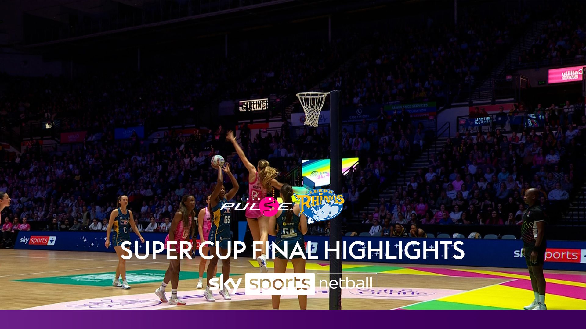 London Pulse 20-15 Leeds Rhinos | Netball Super Cup 2025 final