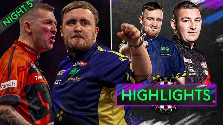 Luke Littler faces Luke Humphries in Premier League Darts: 'This is probably the best I’ve ever played'