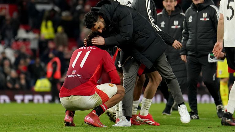 Man Utd 1-1 Fulham (Pens 3-4): Joshua Zirkzee and Victor Lindelof penalties saved in FA Cup shoot-out as holders exit