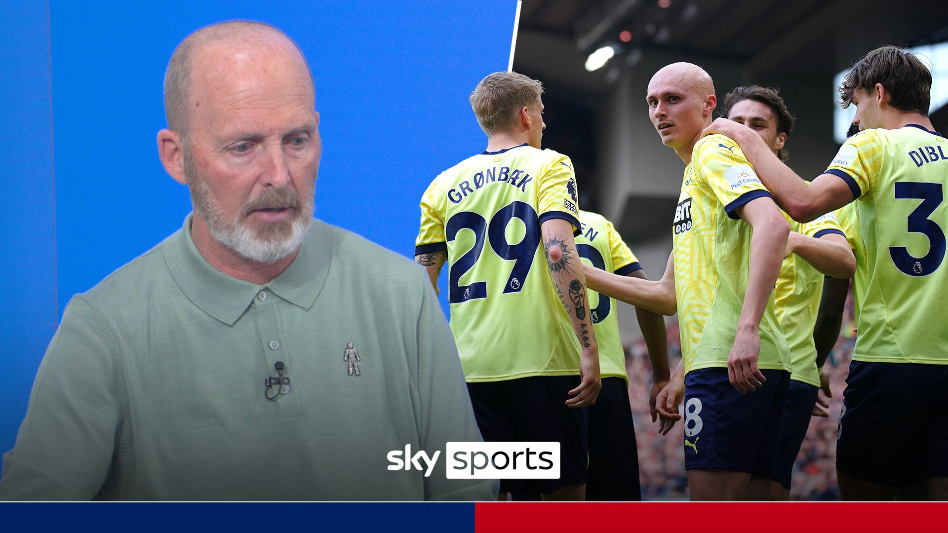 Mike Dean reacts to Southampton goal and Darwin Nunez yellow | 'I'm convinced it's offside'