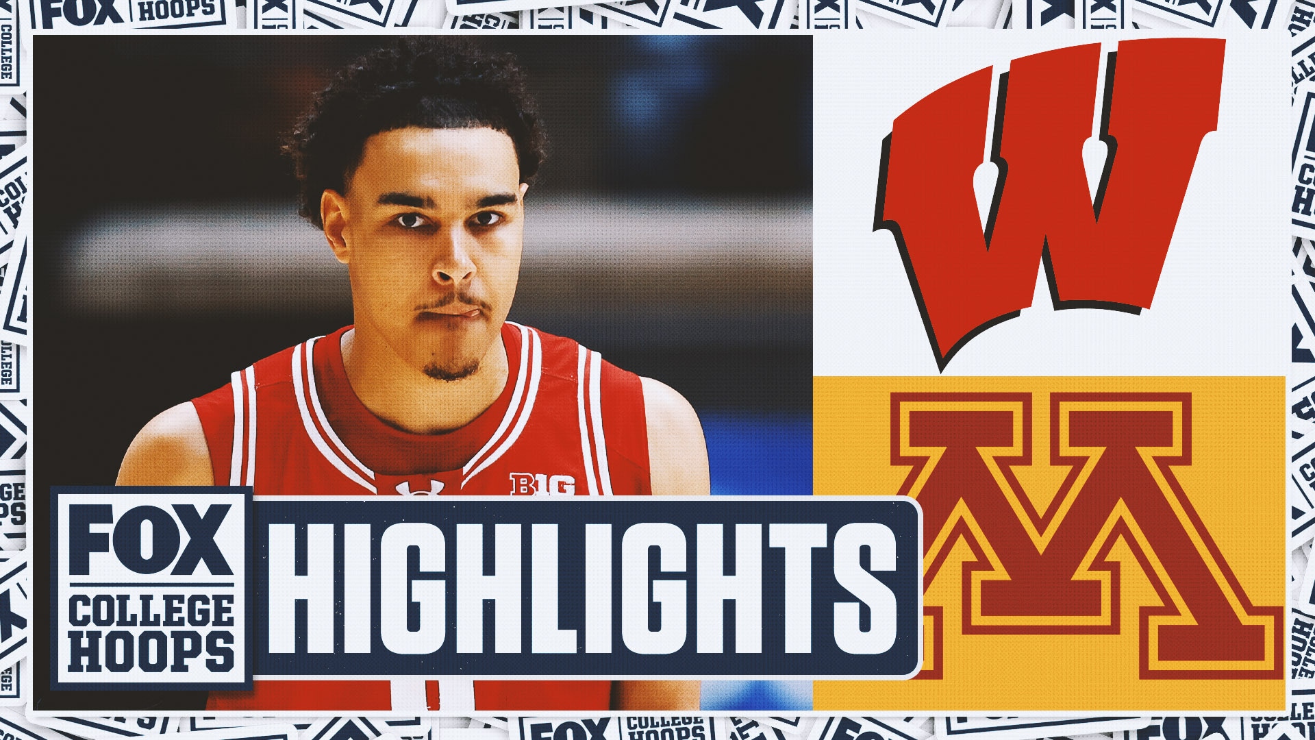 Minnesota Golden Gophers vs. No. 12 Wisconsin Badgers Highlights | FOX College Hoops