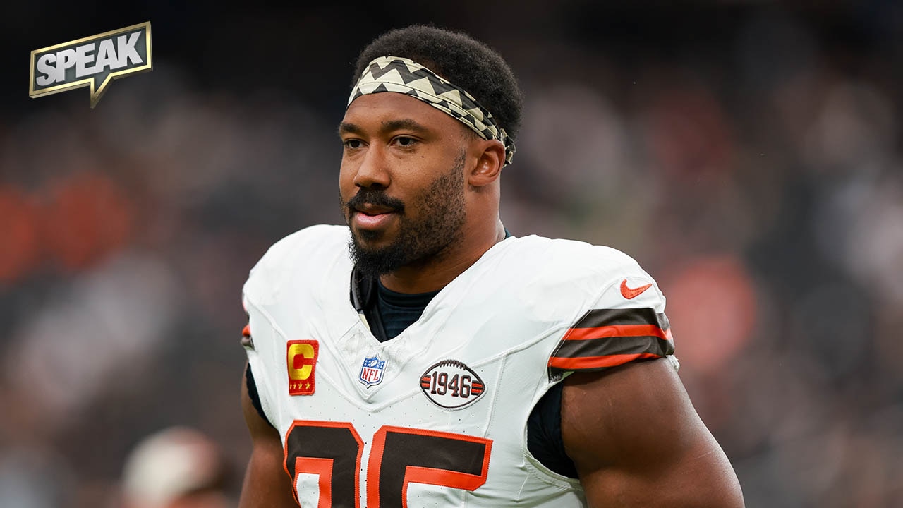 Myles Garrett agrees to 4-year / $160 extension with the Cleveland Browns | Speak