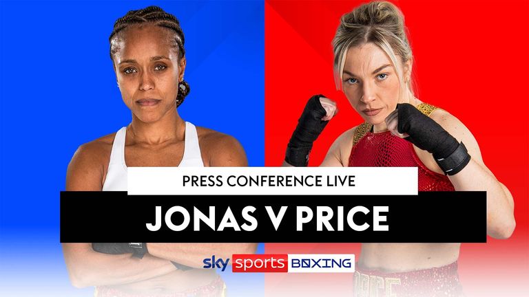 Natasha Jonas vs Lauren Price: Watch a free live stream of the press conference ahead of Friday's historic bill