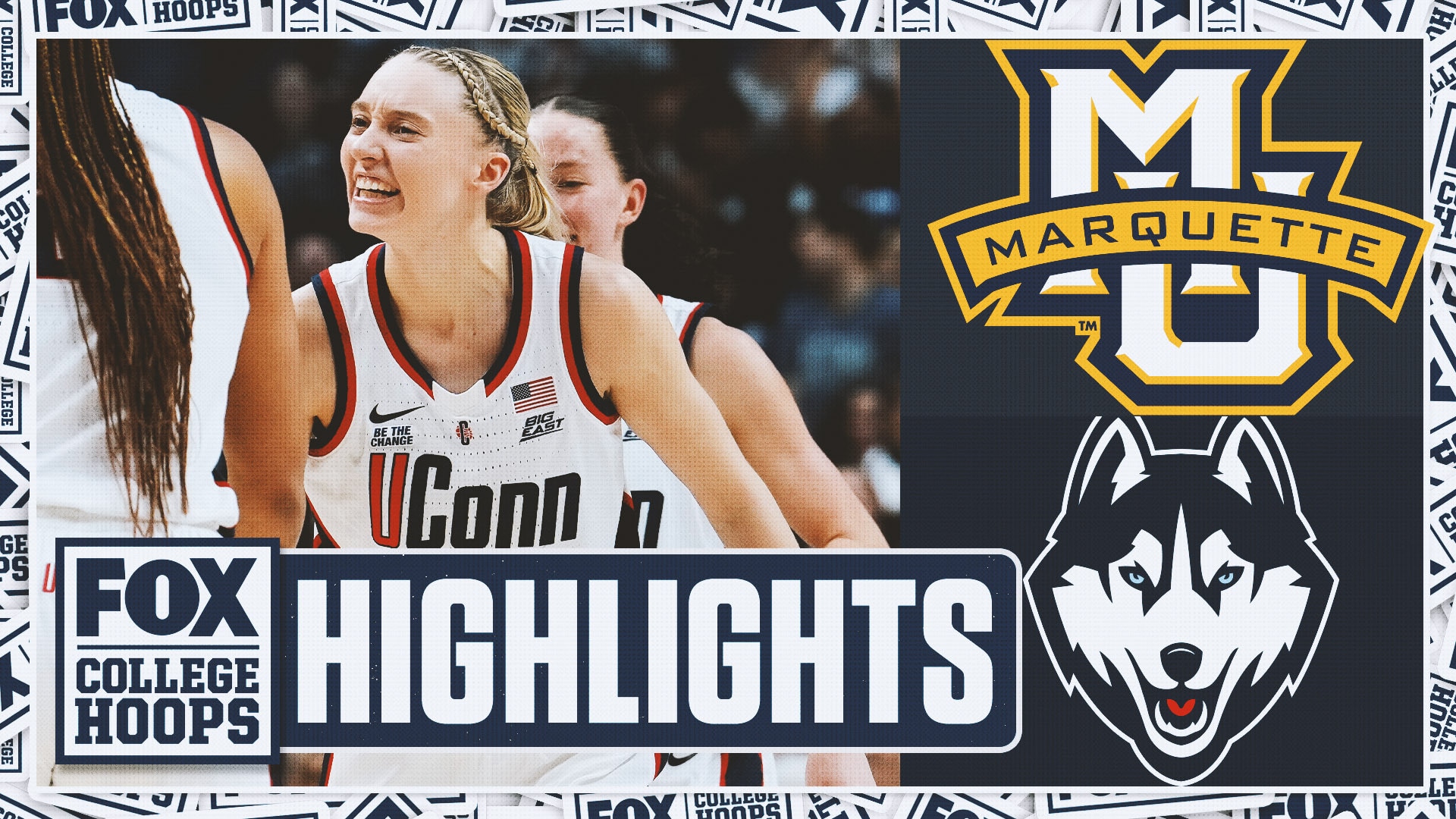 No. 5 UConn Huskies vs. Marquette Golden Eagles Highlights | FOX College Hoops