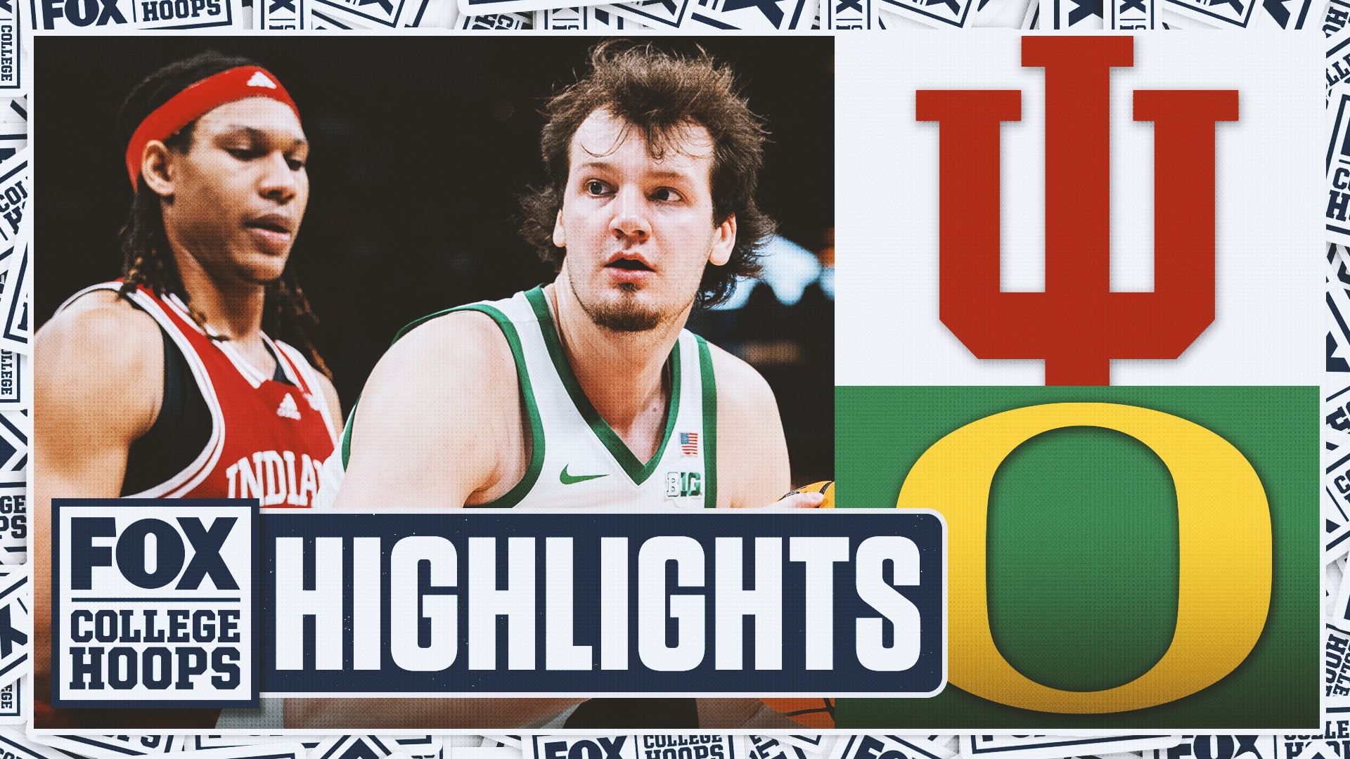 No. 9 Indiana vs. No. 8 Oregon Highlights | Big Ten Tournament | FOX College Basketball