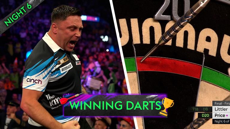 Premier League Darts 2025: Gerwyn Price stuns Luke Littler to win Night Six in Nottingham