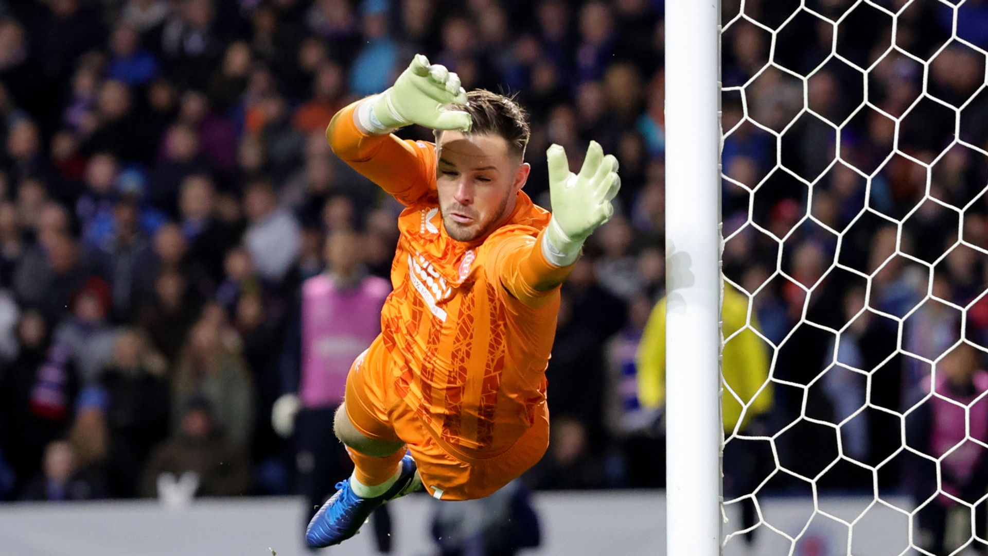 Rangers 0-2 Fenerbahce (agg 3-3, 3-2 on pens): Jack Butland the hero as Gers progress in Europa League