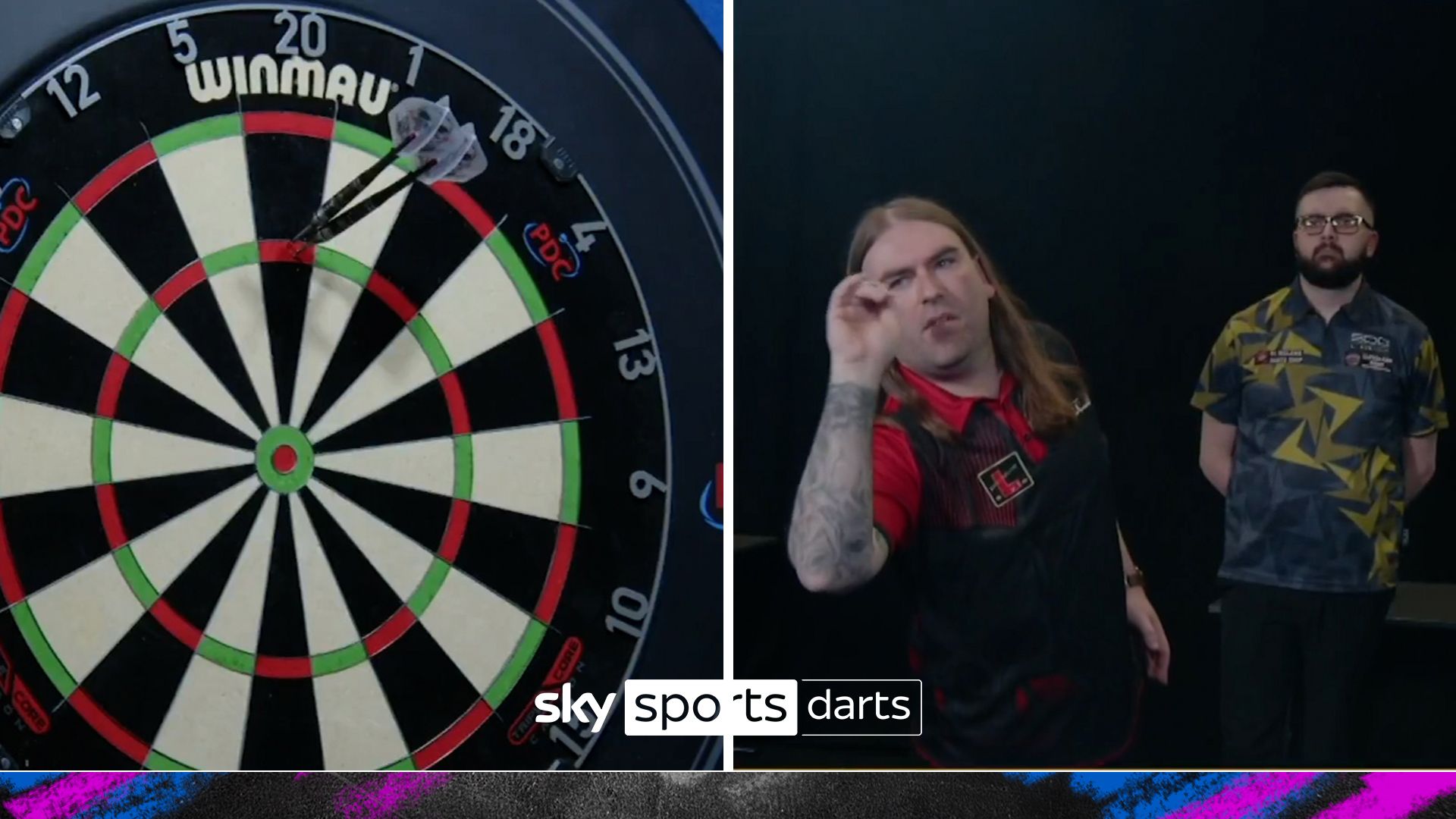 Ryan Searle barely celebrated after hitting a nine-darter at Players Championship