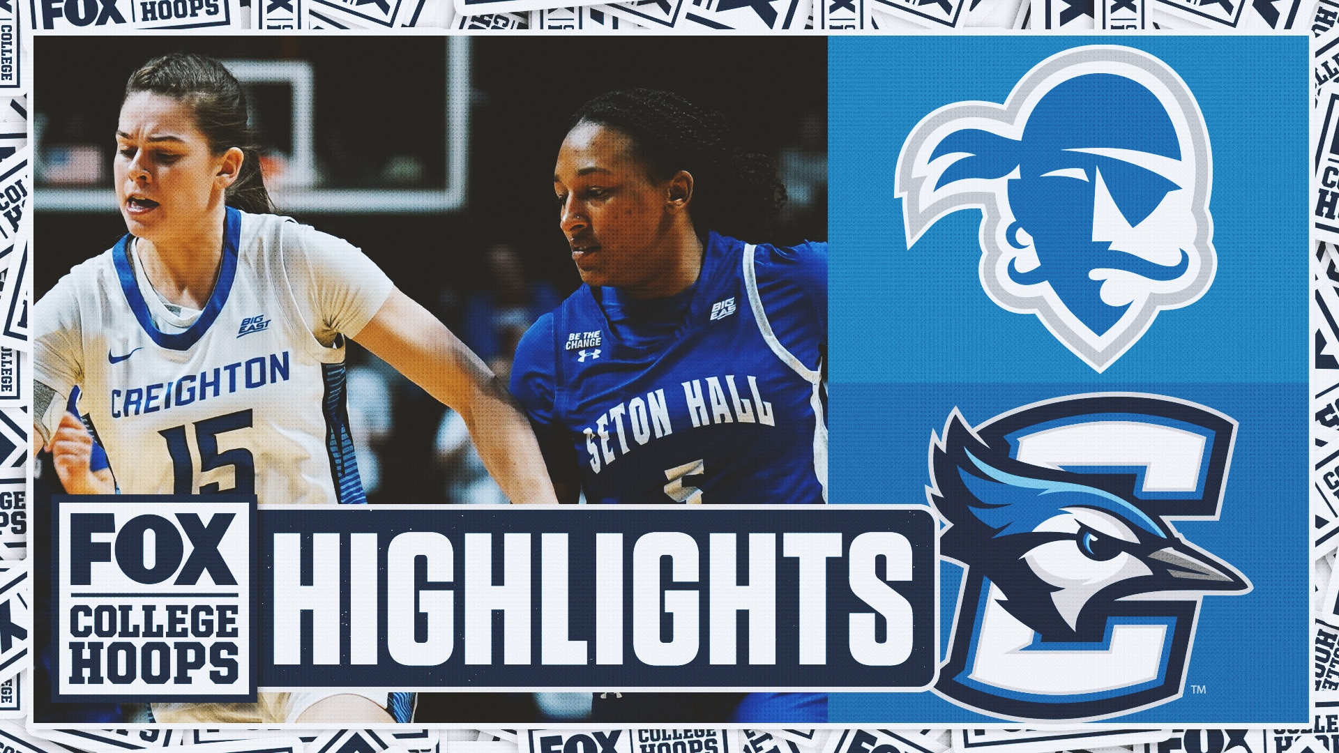 Seton Hall Pirates vs. Creighton Bluejays Big East Tournament Highlights | FOX College Hoops