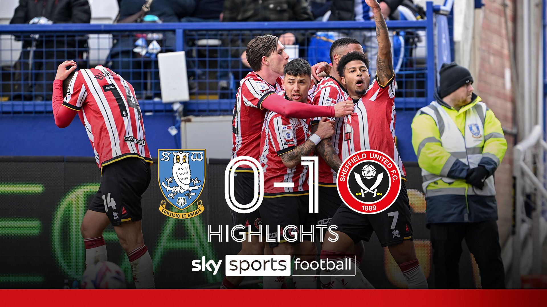 Sheffield Wednesday 0-1 Sheffield United | Championship highlights