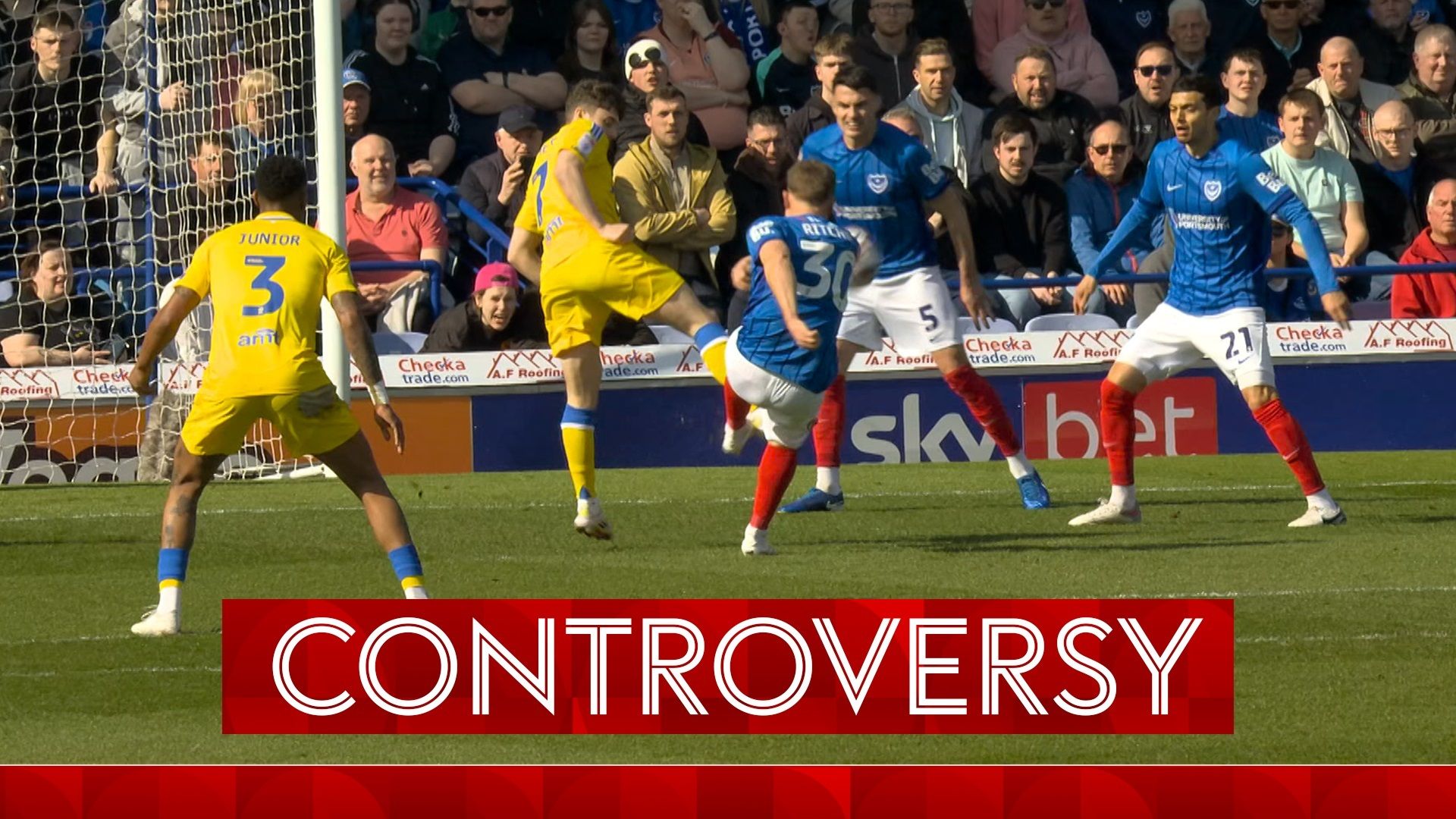 Should Leeds United have been awarded a penalty against Portsmouth?