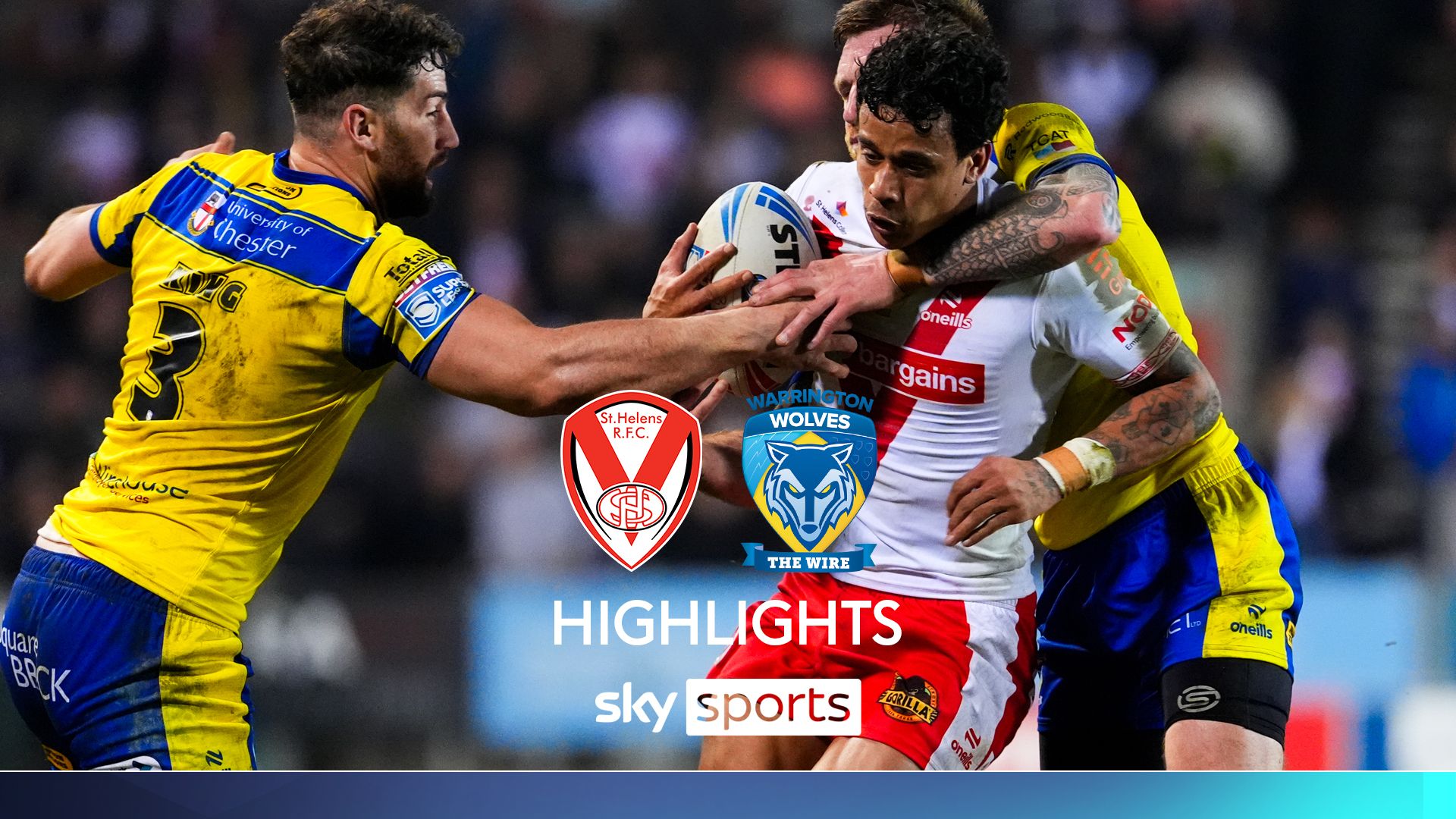 St Helens 12-14 Warrington Wolves | Super League highlights