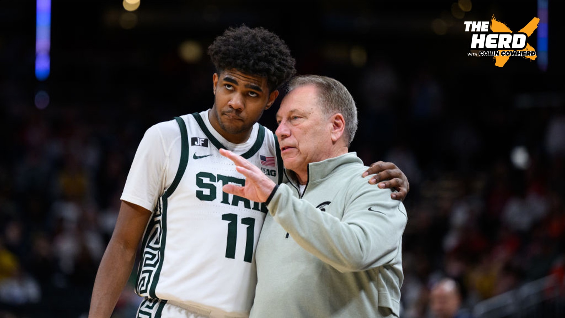 Tom Izzo talks Michigan State’s NCAA Tournament path, NIL, coaching Jase Richardson | The Herd