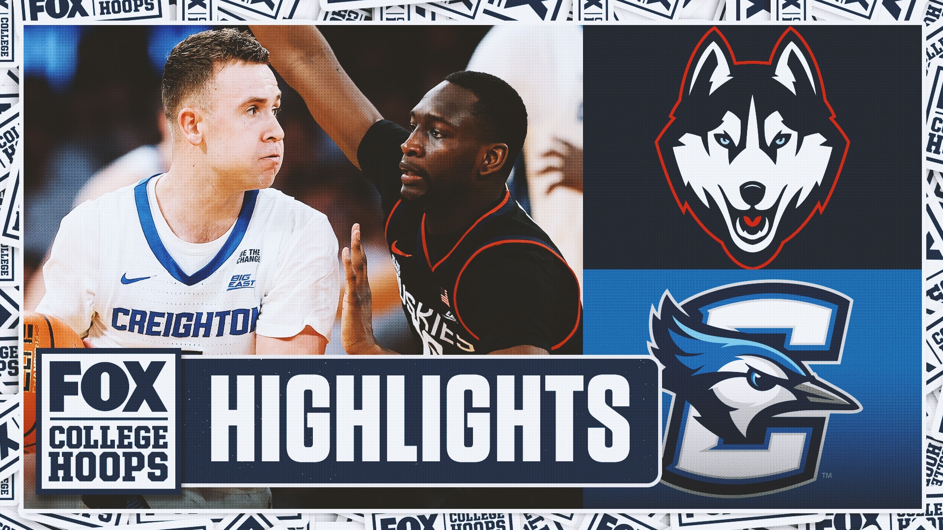 UConn Huskies vs. Creighton Bluejays Big East Tournament Highlights | FOX College Hoops