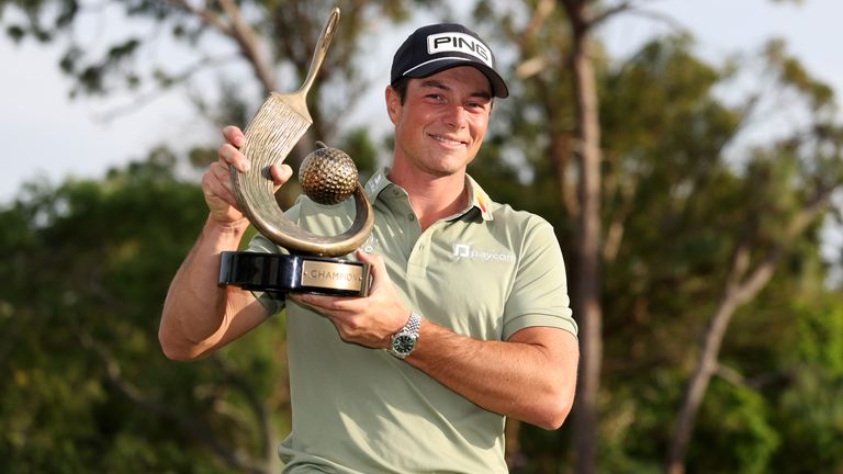 Viktor Hovland defies swing issues and 'disgusting shots' for PGA Tour win but improvement needed for The Masters