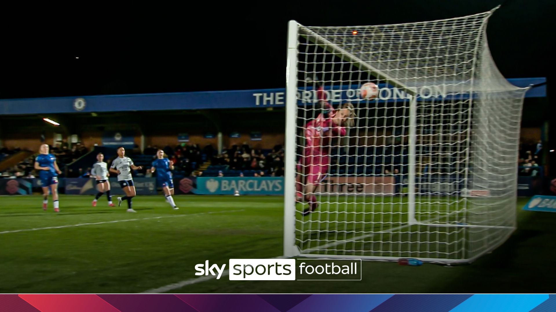 WSL Chelsea vs Leicester | Catarina Macario's deflected free-kick opens scoring for Chelsea