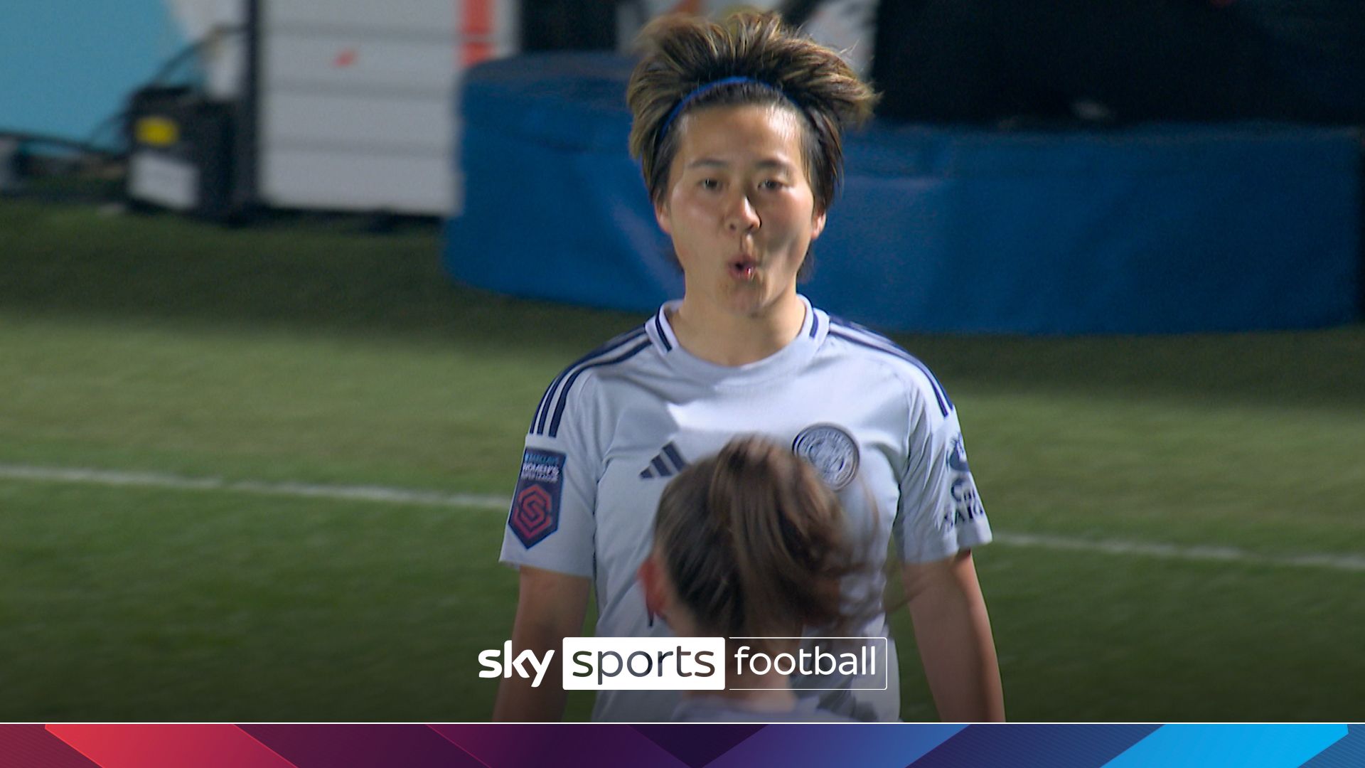 WSL Chelsea vs Leicester | Yuka Momiki executes a perfect lob to get Leicester back in it