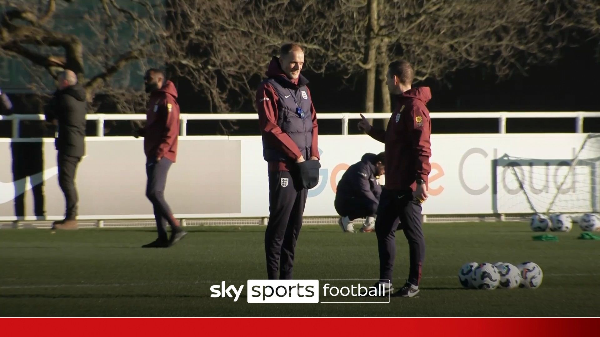 World Cup qualifiers: Thomas Tuchel takes first training session as England manager